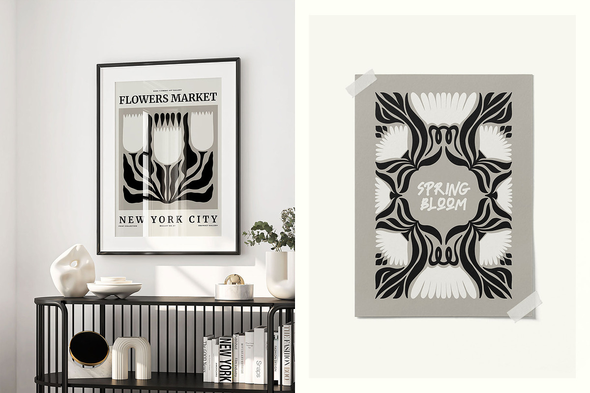 Dark Flowers. 2 | Wall Art Creator, an Object Graphic by Leleka.Store (Photo 7 of 18)