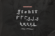 Sylterina | Blackletter Typeface, a Blackletter Font by Denustudios (Thumbnail 11 of 12)
