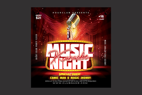 Karaoke Flyer