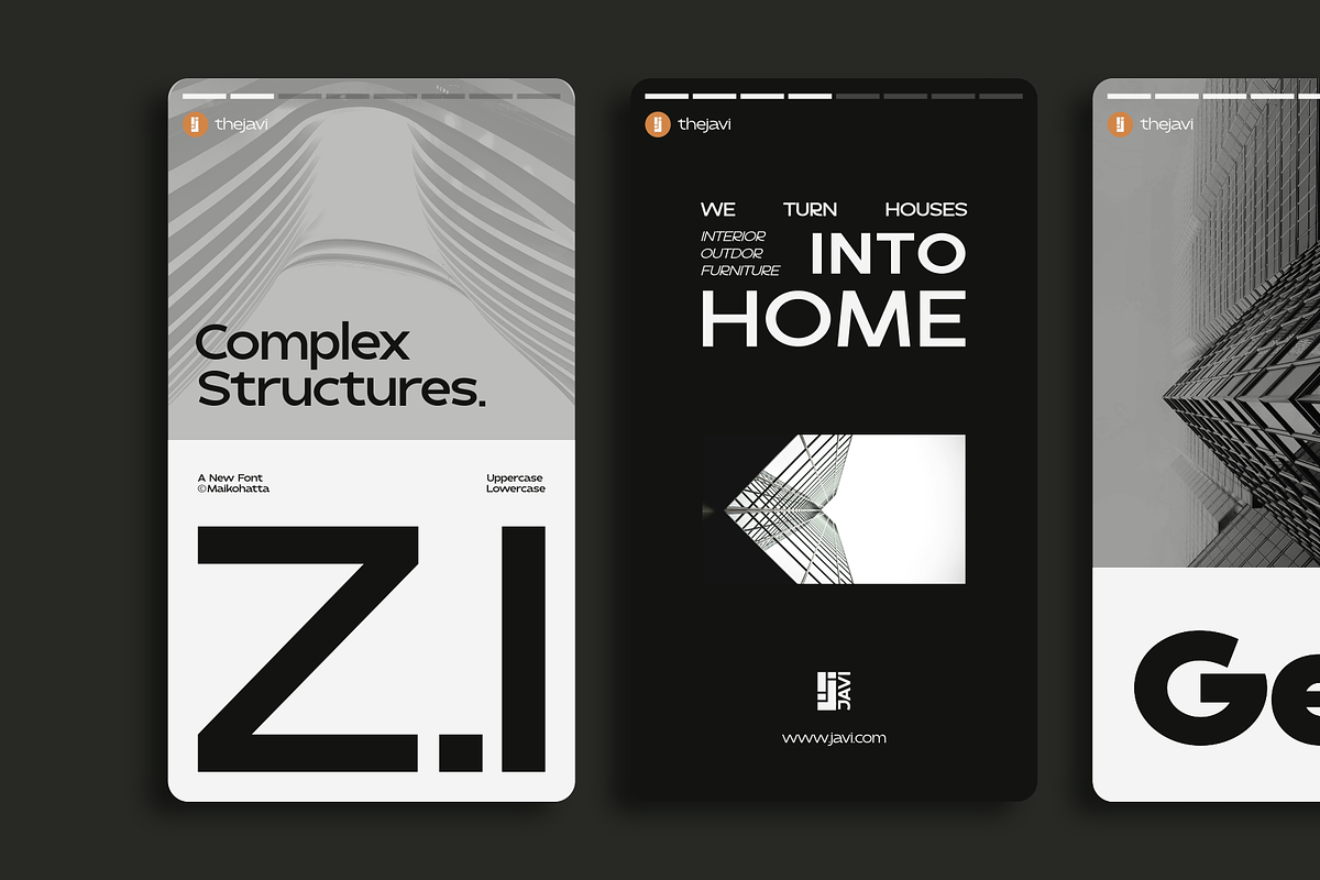 Genzo - Modern Sans Serif Typeface, a Sans Serif Font by MaikoHatta (Photo 6 of 10)