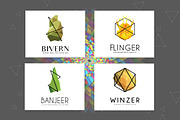 Futuristic & Geometric Logos Bundle, a Branding & Logo Template by AN Productions (Thumbnail 42 of 47)
