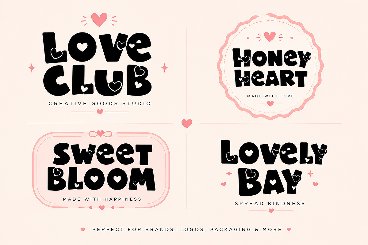 Love Blox, a Slab Serif Font by Wow Magic (Photo 3 of 3)