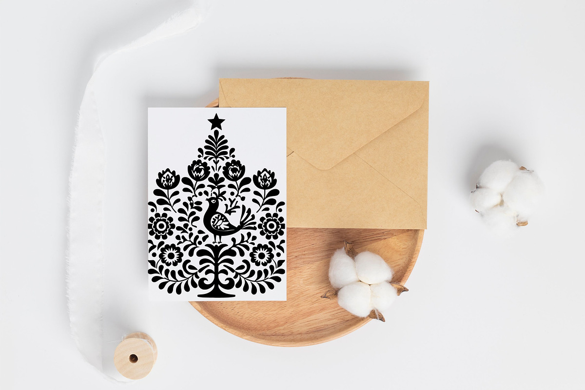 Nordic Folk Christmas 400 Clip Art, an Object Graphic by Pattern Whimsy (Photo 7 of 7)