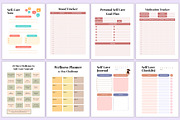 2025 Self Care & Wellness Planner, a Stationery Template by Shumaya (Thumbnail 6 of 7)