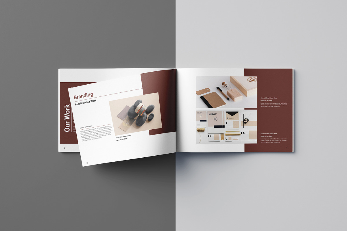 Design Portfolio Template, a Brochure Template by Template Shop (Photo 5 of 14)
