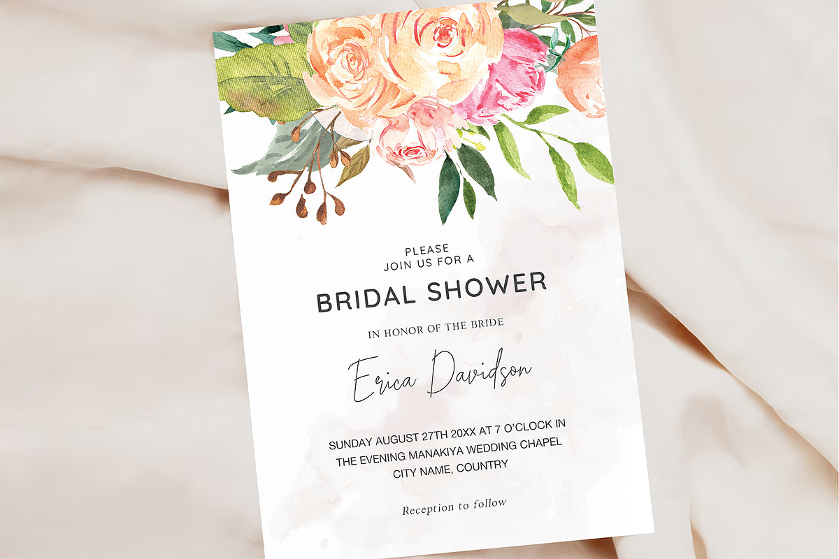 Bridal Shower, an Invitation Template by ShineOnWedding (Photo 6 of 9)