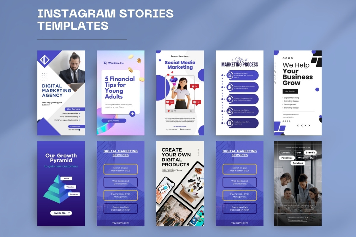 250+ Digital Marketing Templates, a Social Media Template by ResumeFabs (Photo 2 of 6)