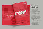 Canva Marketing Proposal Template, a Brochure Template by Oshin Design (Thumbnail 3 of 8)
