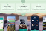 Pearl. | An Elegant App Landing Page, an App Template by AsOfLatte (Thumbnail 3 of 4)