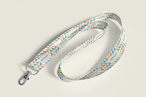 Lanyard Mockup, a Merchandise Mockup by baim_std
