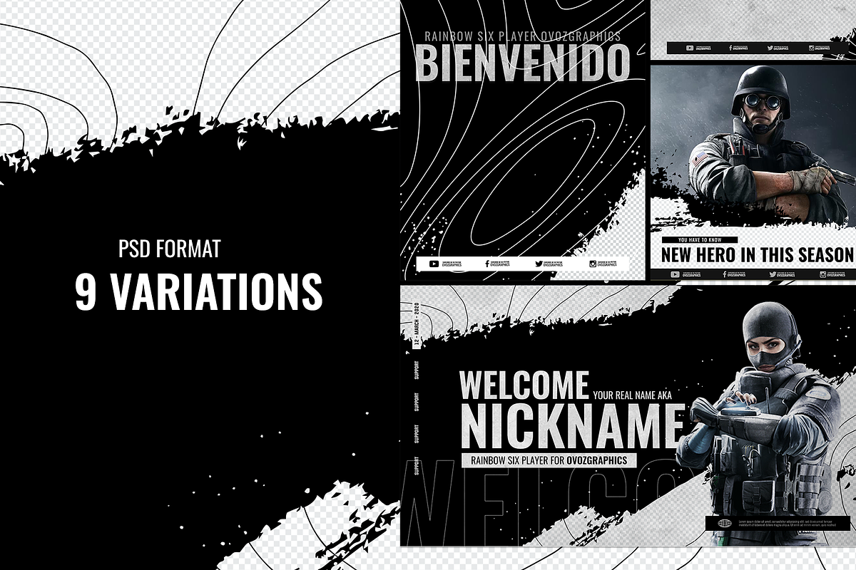 E- Sports Social Media Template, a Social Media Template by Creathift (Photo 5 of 7)
