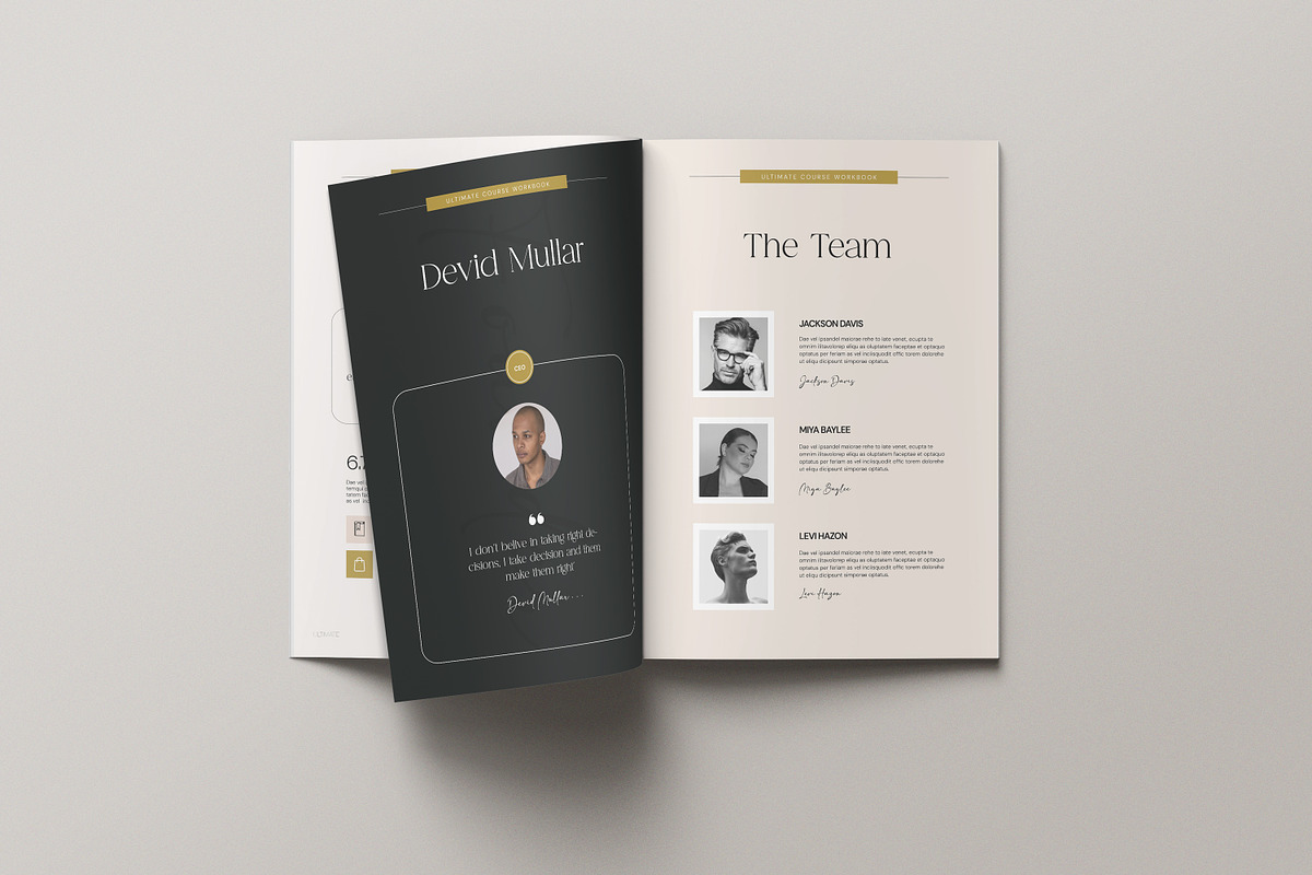 Workbook Template Canva, a Magazine Template by creathrivestudio (Photo 11 of 18)