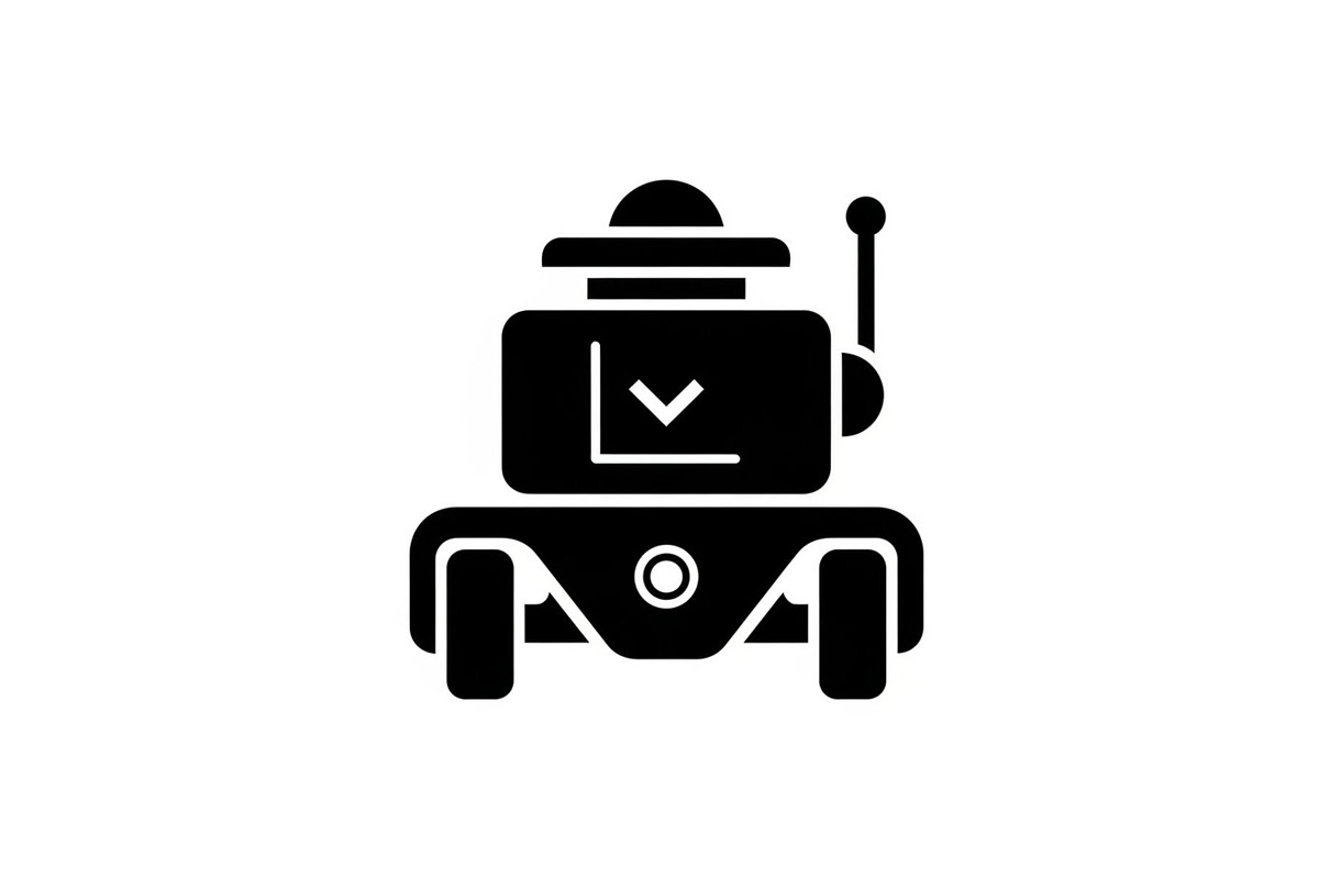 Friendly Robot Silhouettes Bundle, an Illustration by musafir_fashion (Photo 6 of 13)