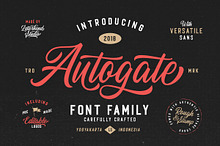 Autogate - Font Duo (+BONUS)