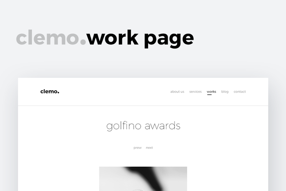 Clemo - Multipurpose PSD Template, a Websites & App Template by uispot (Photo 7 of 10)