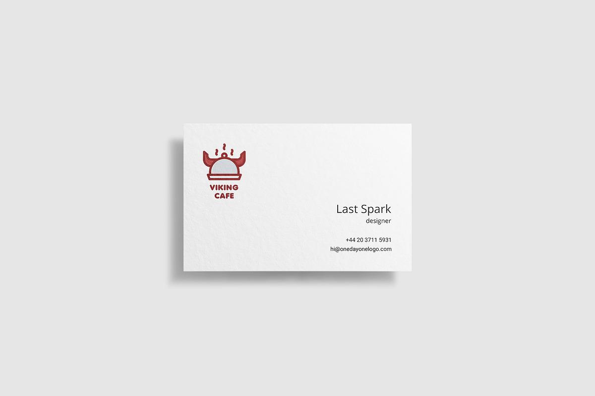 Viking Cafe Logo, a Branding & Logo Template by Last Spark (Photo 3 of 7)