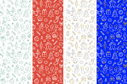 Festive Christmas Seamless Pattern, a Pattern Graphic by VasilkovS (Thumbnail 5 of 7)