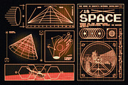 Retro Spaceship HUD, an Object Graphic by Pixflow (Thumbnail 2 of 9)