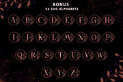 Ravina Monogram Font, a Symbol Font by AnningArts (Thumbnail 7 of 7)