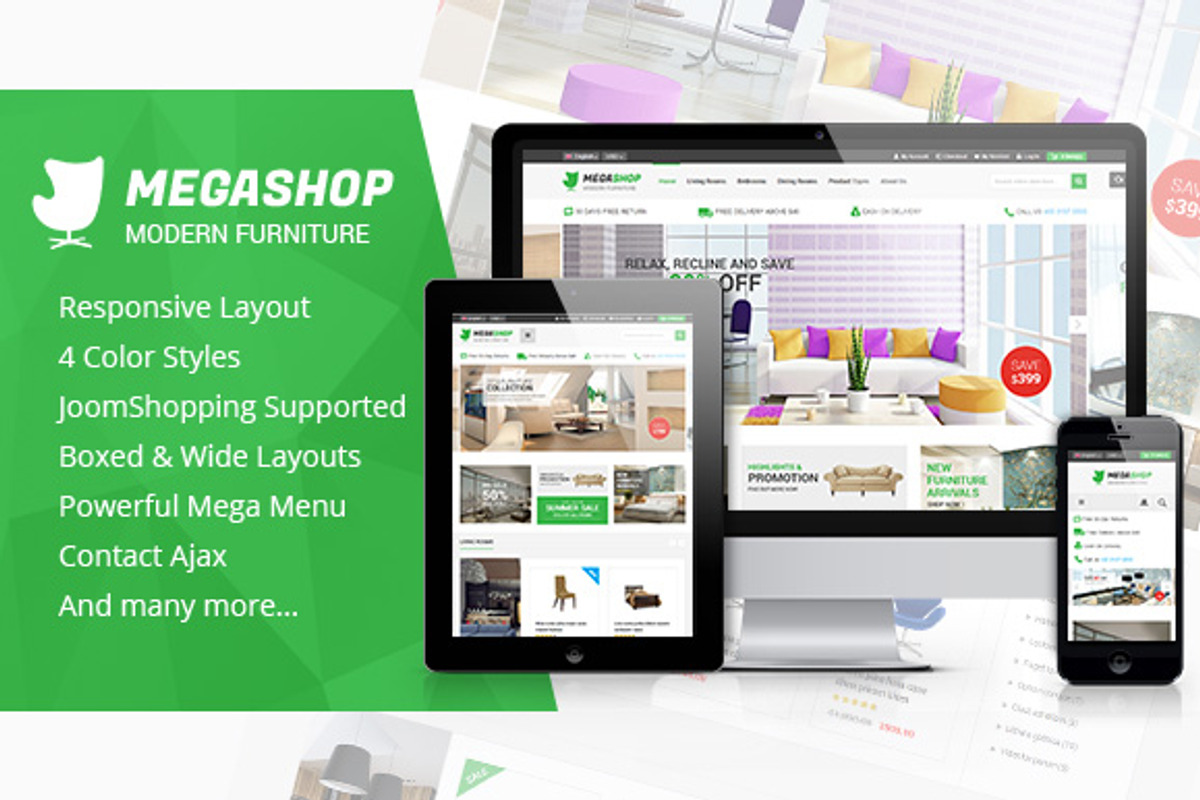SJ MegaShop - Multipurpose template, a Websites & App Template by YouTech (Photo 1 of 5)