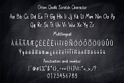 Orion Chalk Font, a Symbol Font by Allouse Studio (Thumbnail 7 of 9)