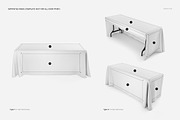 Imprinted Tablecloth Mockup Set, a Merchandise Mockup by creatsy5 (Thumbnail 5 of 14)