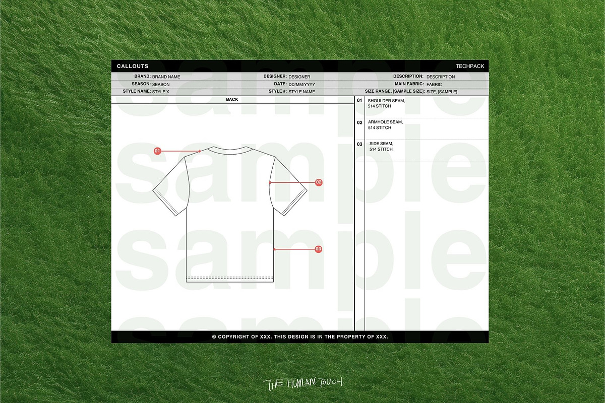 T-shirt Basic Tech Pack, a Branding & Logo Template by The Human Touch! (Photo 6 of 10)
