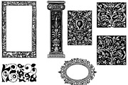 Procreate Frames & Ornaments brushes, a Brush Add-On by AW Studios (Thumbnail 5 of 8)
