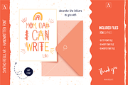 Syntho Display Handwritten Font, a Handwritten Font by Arubi Art (Thumbnail 6 of 6)