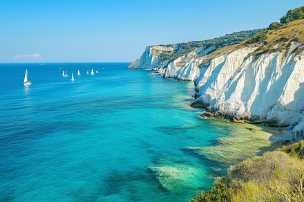 Stunning Mediterranean coastline, a Nature Photo by MistyDay