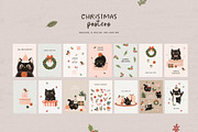 Christmas Curious Cats Collection, a Seasonal Illustration by Muse Artist (Thumbnail 9 of 13)