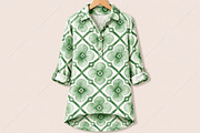 Abstract Geometric Floral Pattern, a Pattern Graphic by Canvas Craft (Thumbnail 5 of 9)