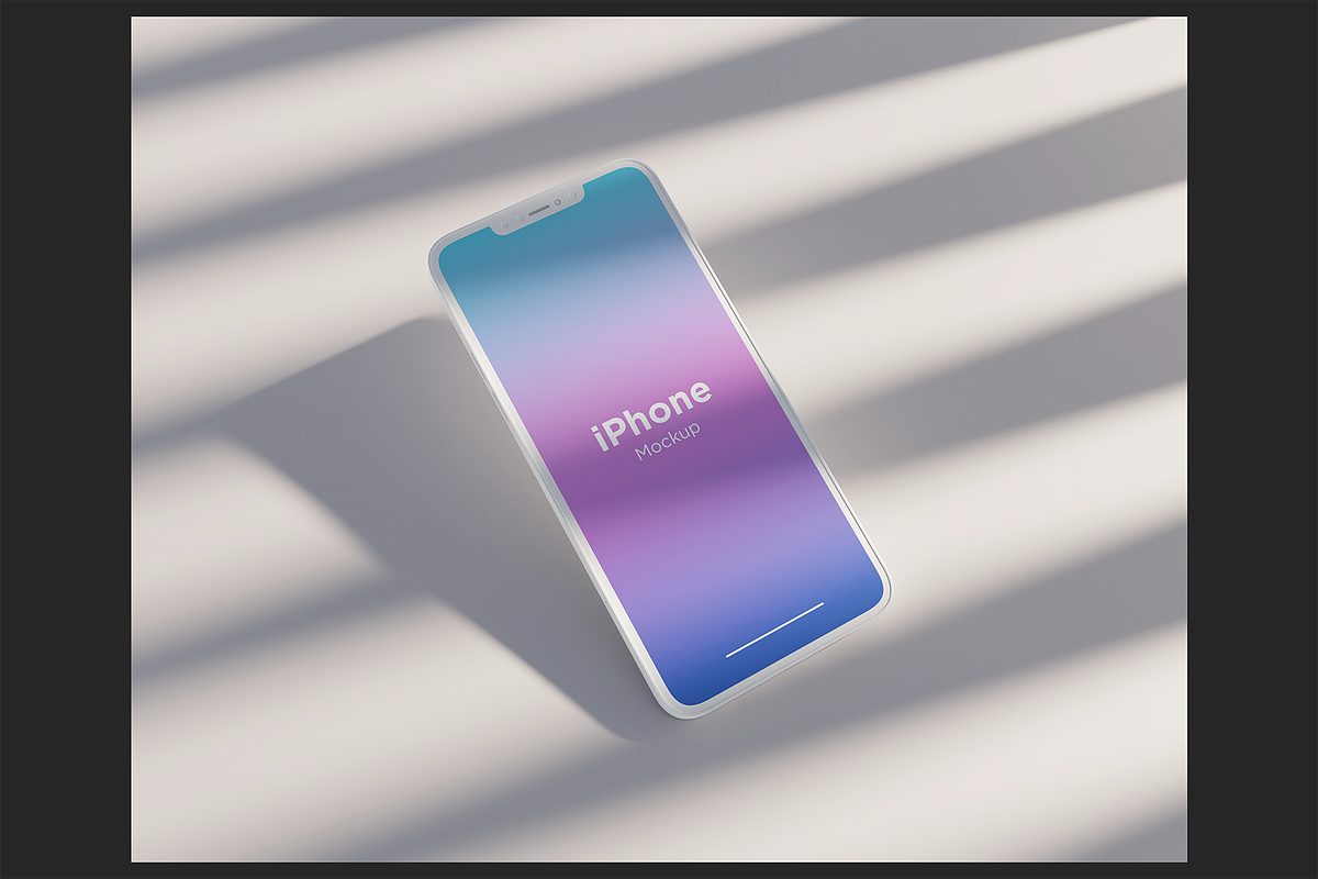 Clay iPhone Mockup Set 1, an iPhone Mockup by Muhazdinata (Photo 2 of 9)