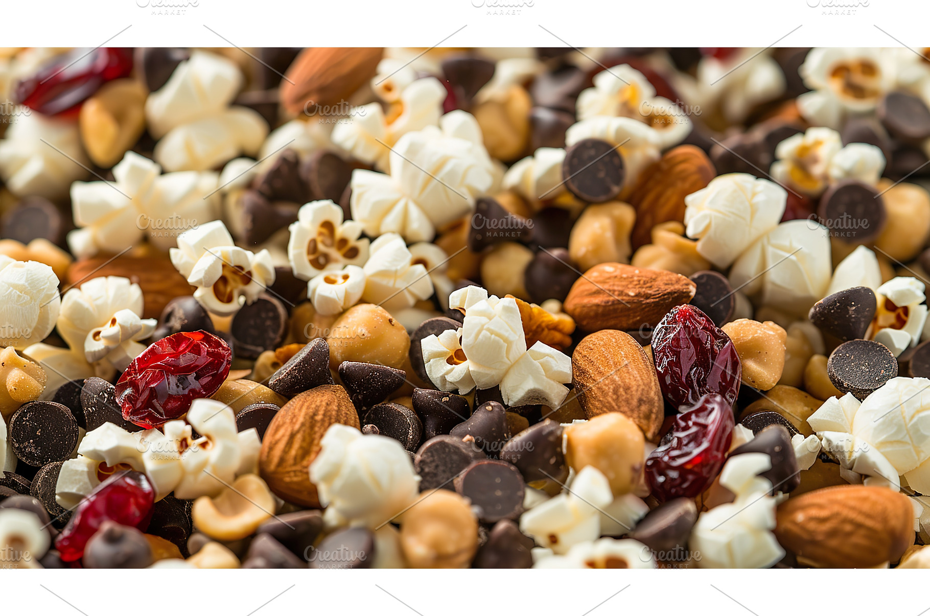 Close up View of Snack Trail Mix, a Food & Drink Photo by Lermont51