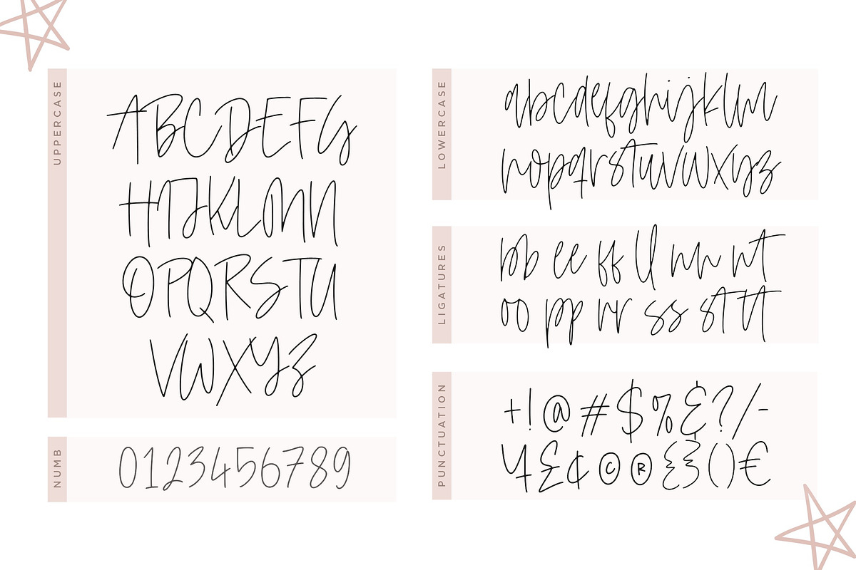 Castle Mind Handwritten Font, a Script Font by Letteralle Studios (Photo 9 of 10)
