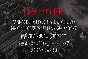 Deathridge Font