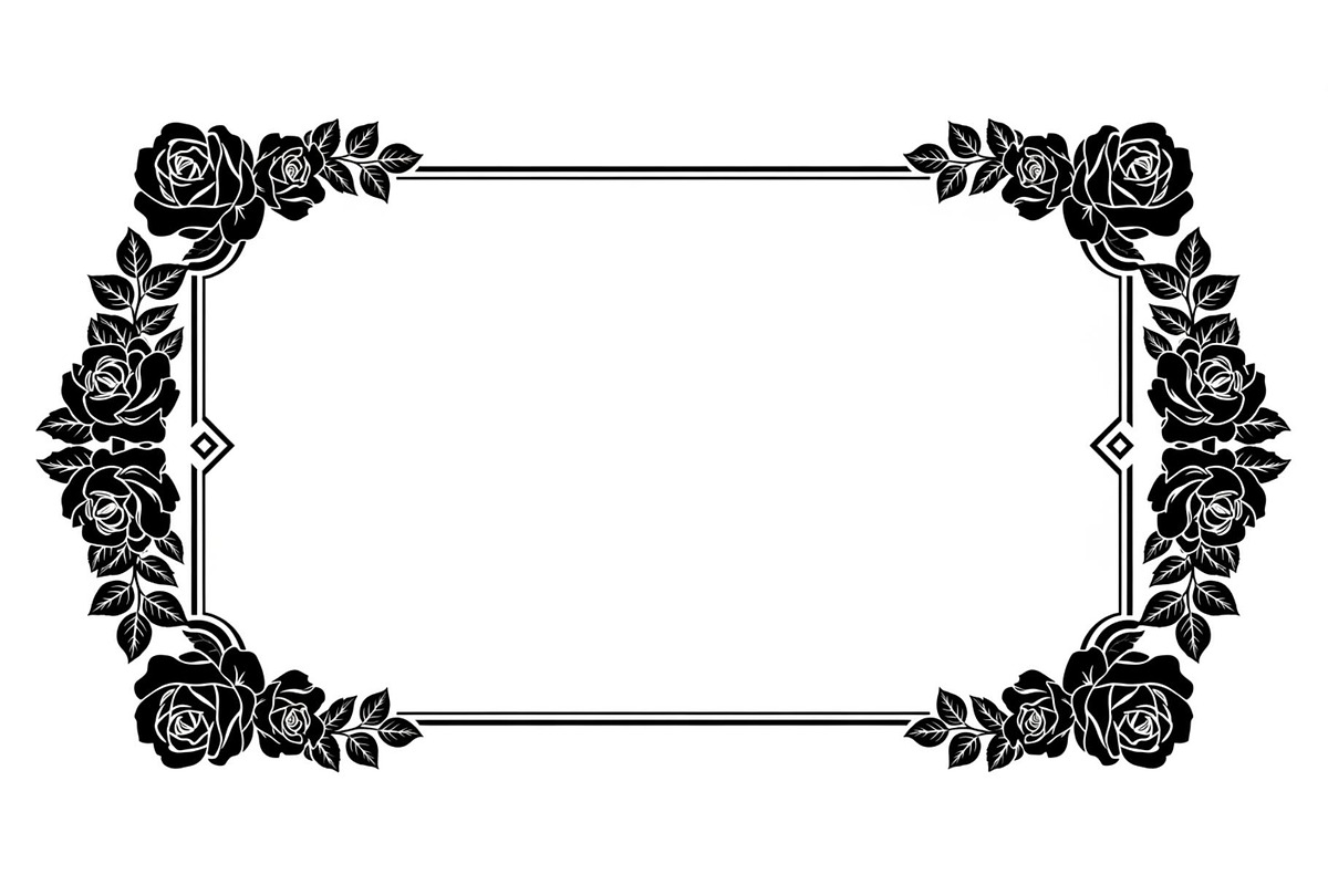 Floral Decorative Frame Vector Bundl, an Illustration by musafir_fashion (Photo 16 of 51)
