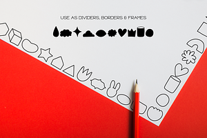 Shape Doodles - Dingbats Font