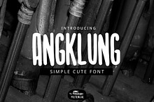 Angklung Font