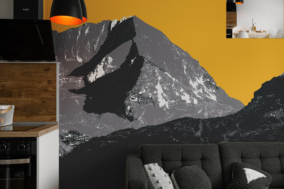Wallpaper Mockup Set, a Product Mockup by Neutral Mockups (Photo 7 of 9)