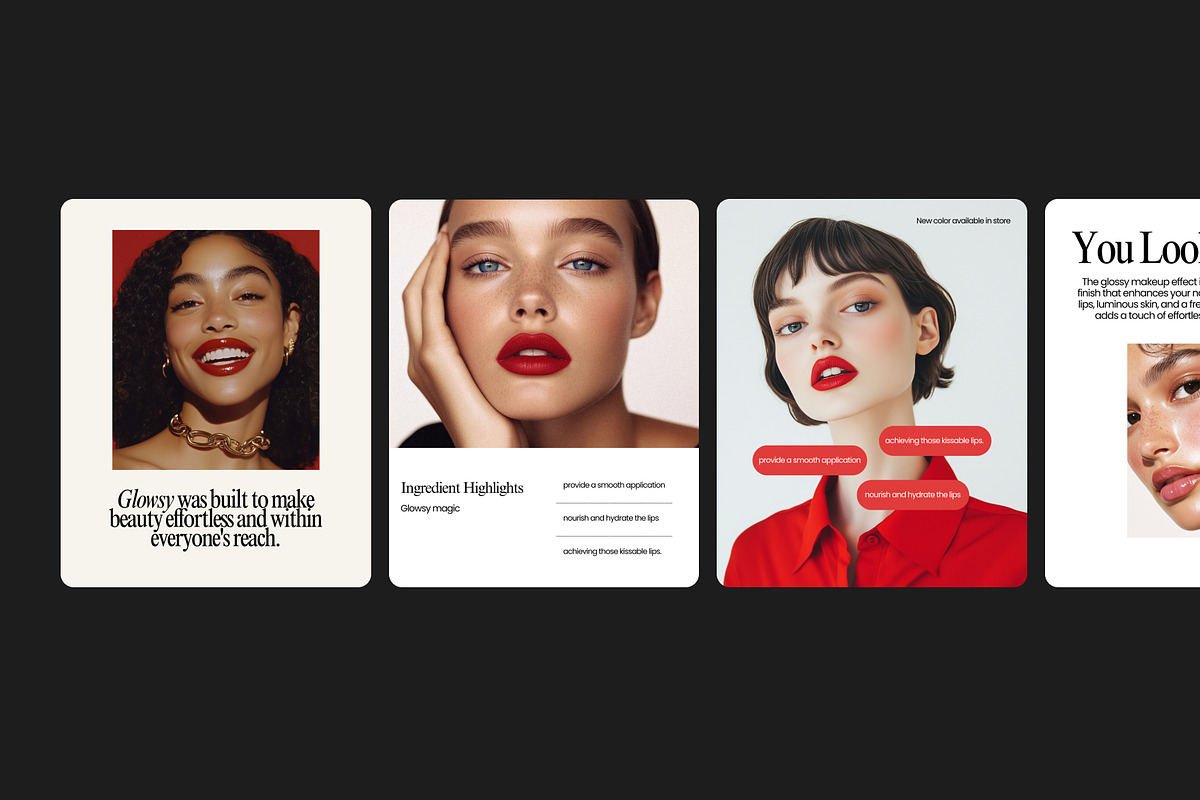 Makeup Social Media Templates, a Templates & Theme by venuagency (Photo 8 of 8)