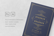 Wedding Invitations Cards Templates, an Invitation Template by Vasya Kobelev (Thumbnail 5 of 6)