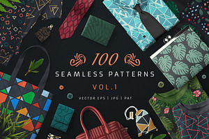 100 Seamless Patterns Vol.1