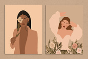 Flower Girls Abstract Posters, a Decorative Illustration by Miracles Everywhere (Thumbnail 2 of 5)