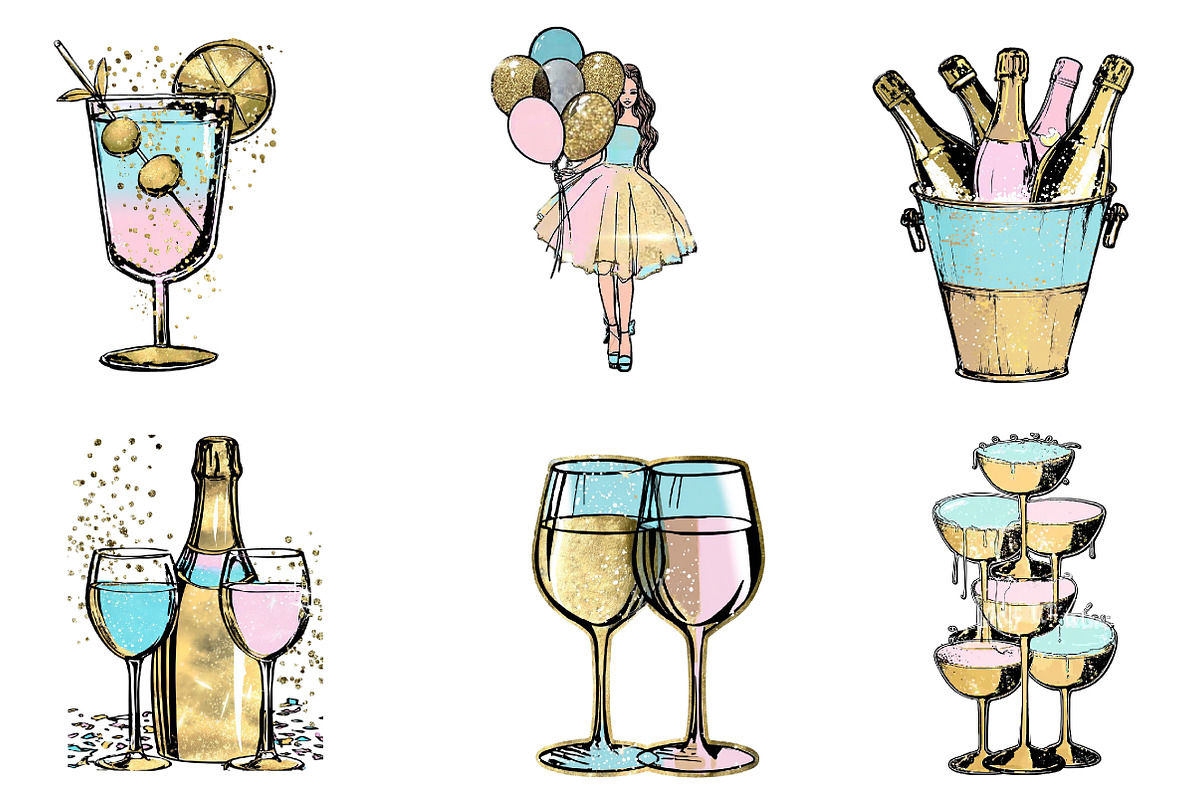 valentine clipart, an Illustration by CreationArt (Photo 7 of 7)