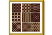 Set of Vector Seamless Backgrounds, a Pattern Graphic by FineArtStudio (Thumbnail 3 of 3)