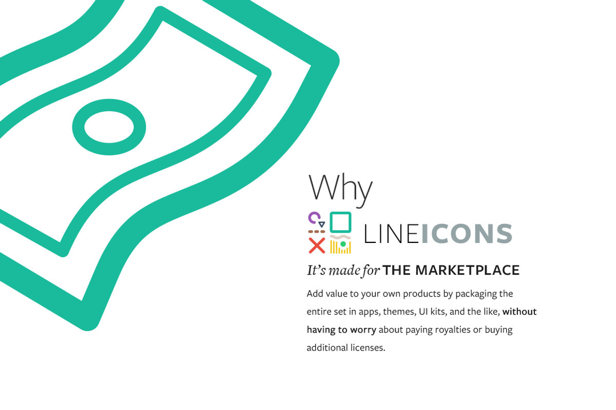 Line Icons, an Outline Icon by HelloMany (Photo 2 of 3)