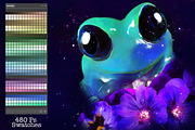 Frog Swatches, a Palette Add-On by PandoraDreams (Thumbnail 1 of 2)