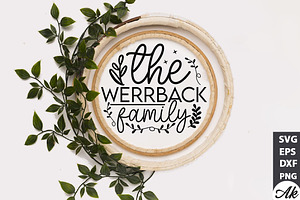 Family Round Sign SVG Bundle