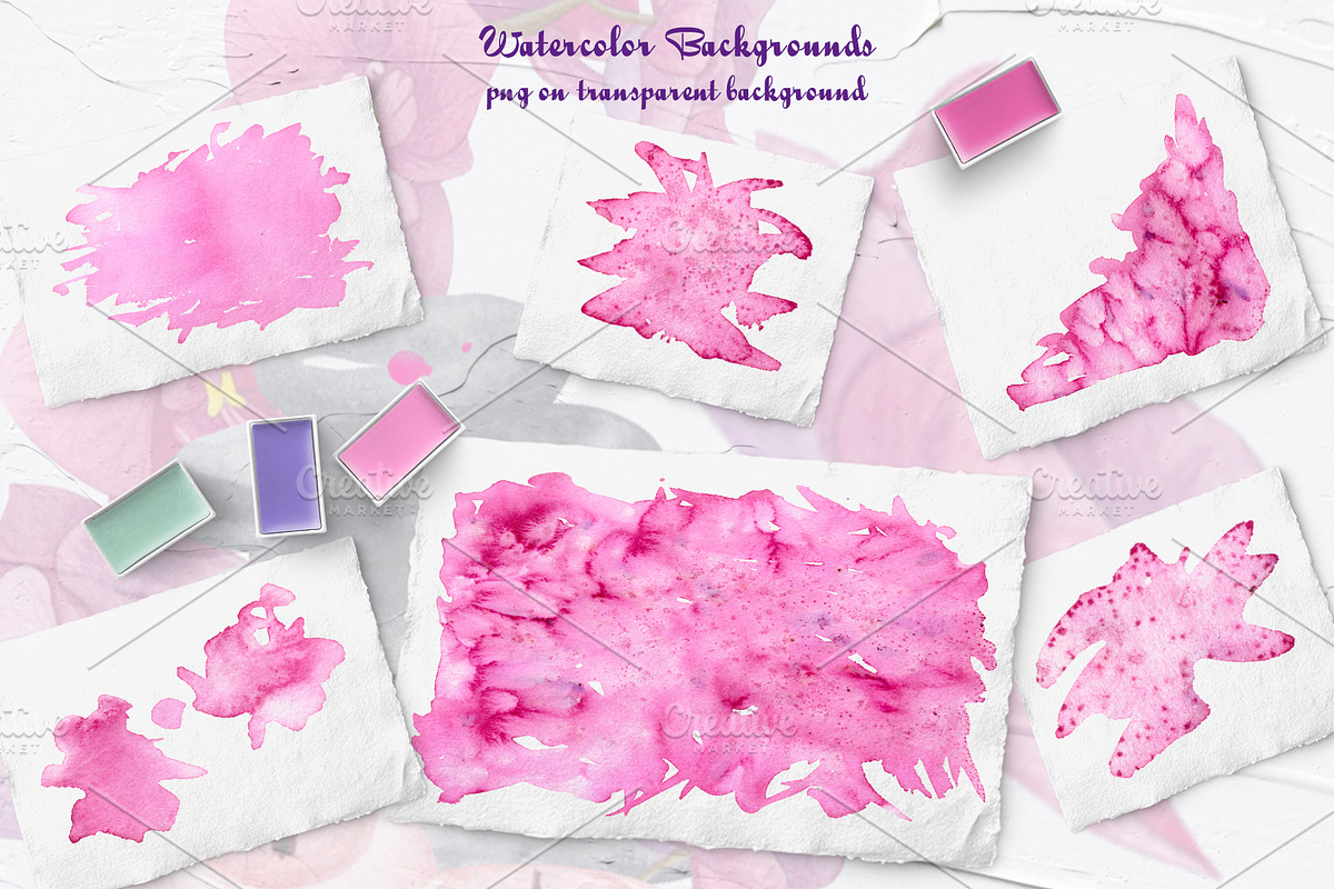 Aromatherapy Watercolor Collection, an Object Illustration by BarvArt (Photo 14 of 17)